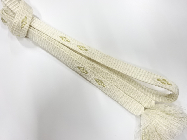 正絹　手組帯締め